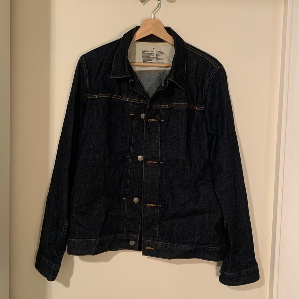 Muji unisex denim jacket